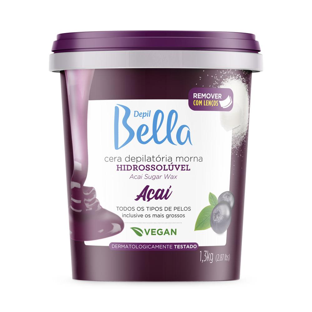 Cera Quente Hidrossolúvel Açaí Depil Bella