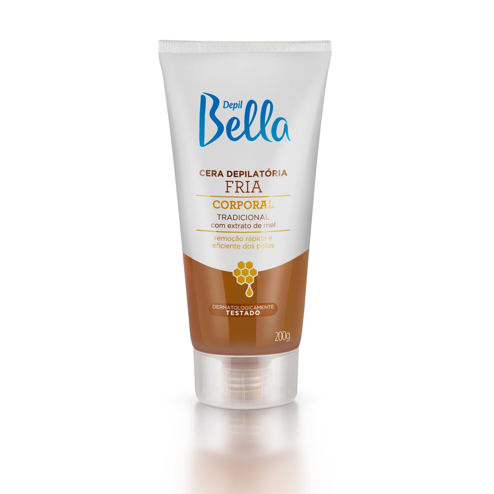 Cera Fria Depilatória Bisnaga Depil Bella 200g