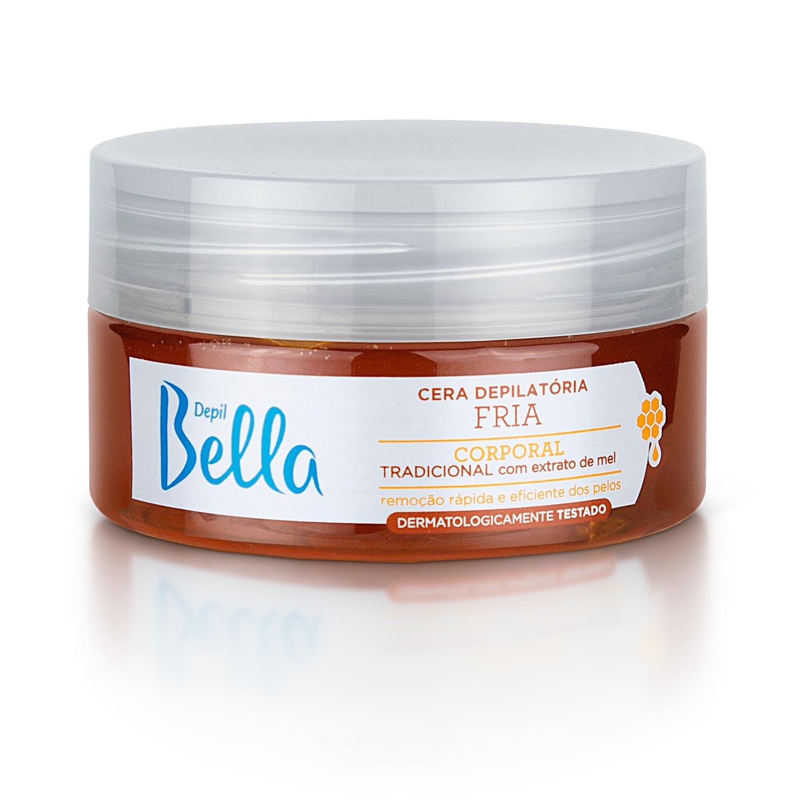 Cera Fria Depilatória Pote Depil Bella 200g