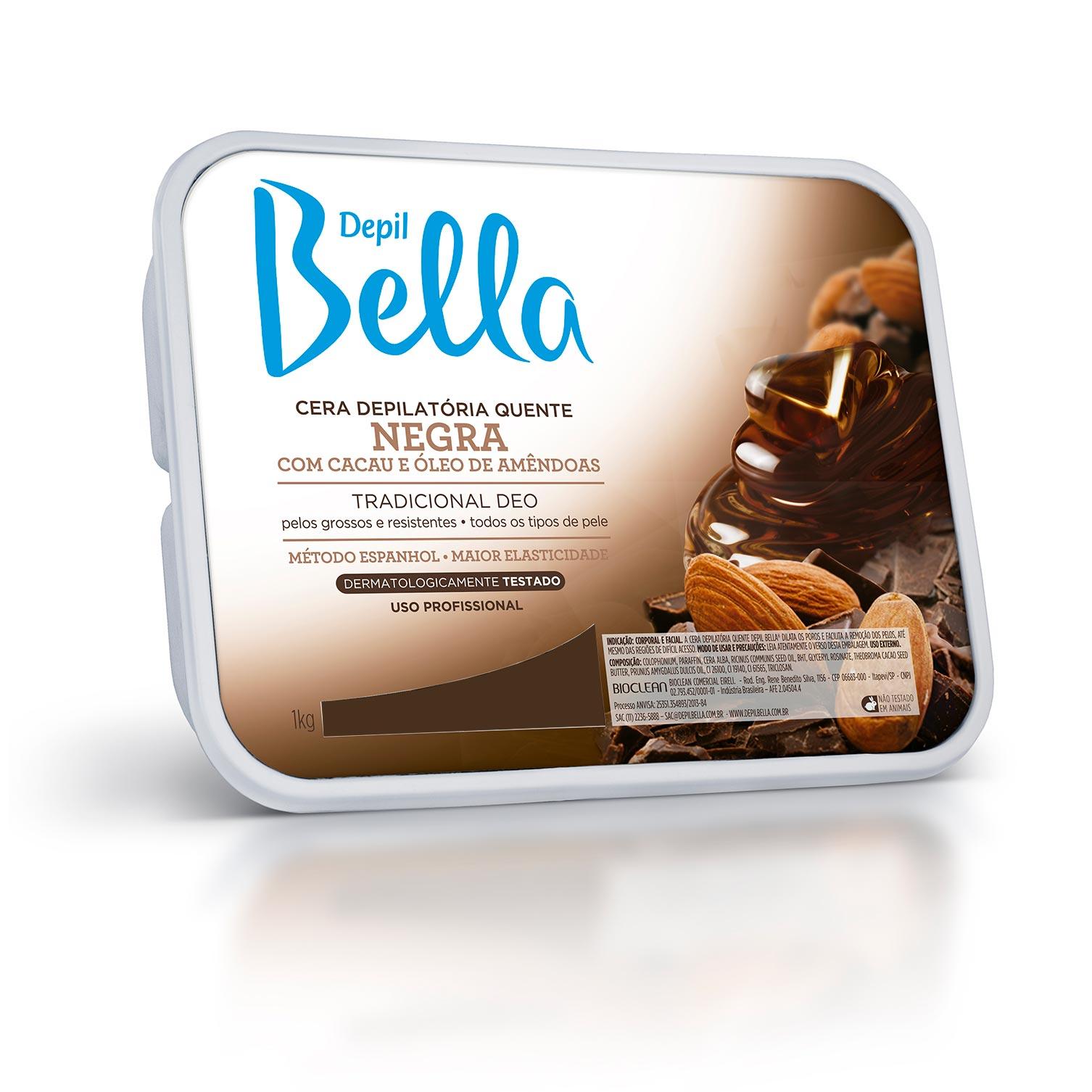 Cera Quente Depilatória em Barra Negra Deo Depil Bella