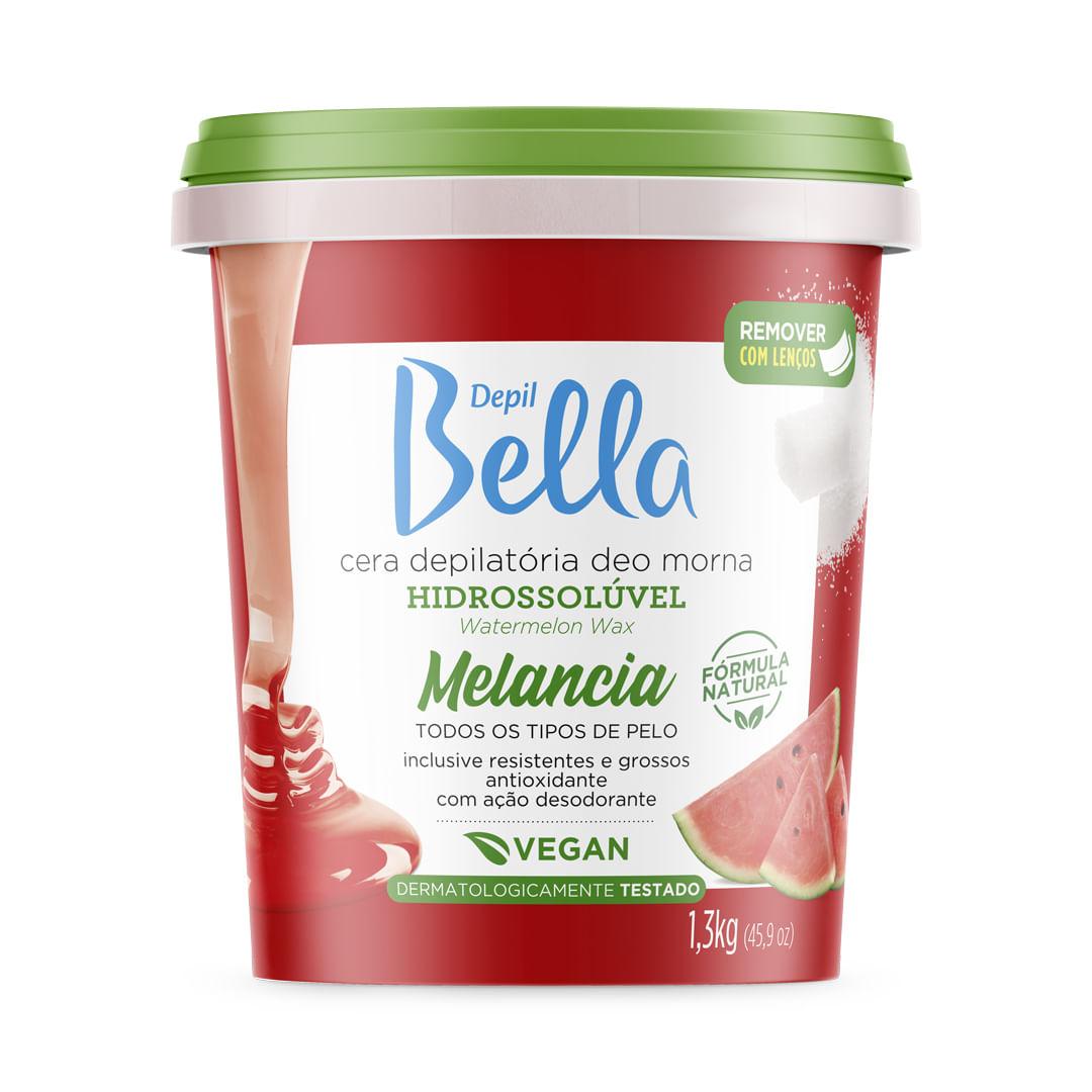 Cera Quente Depilatória Hidrossolúvel Melancia Depil Bella