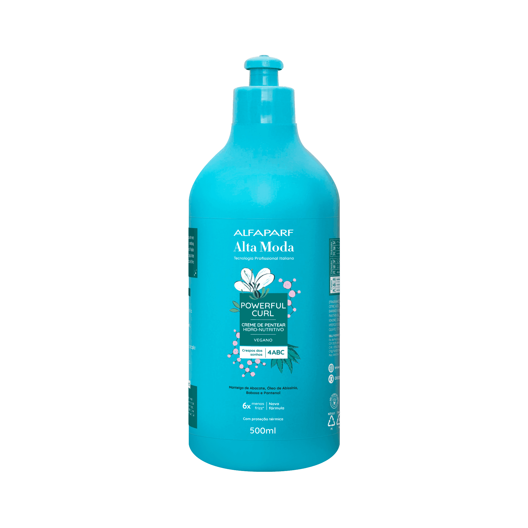 Creme de Pentear Powerful Curl Cabelos Muito Crespos Alfaparf Alta Moda 500ml