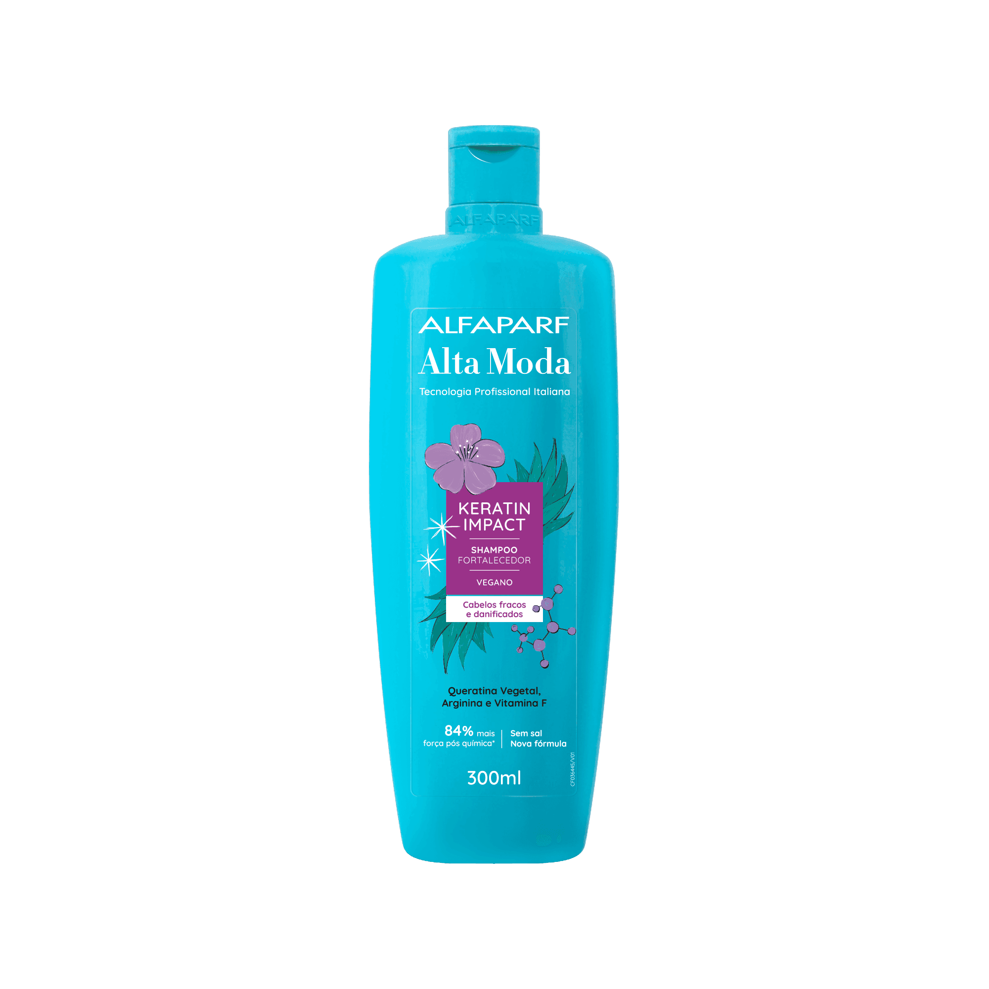 Shampoo Keratin Impact Alfaparf Alta Moda 300ml