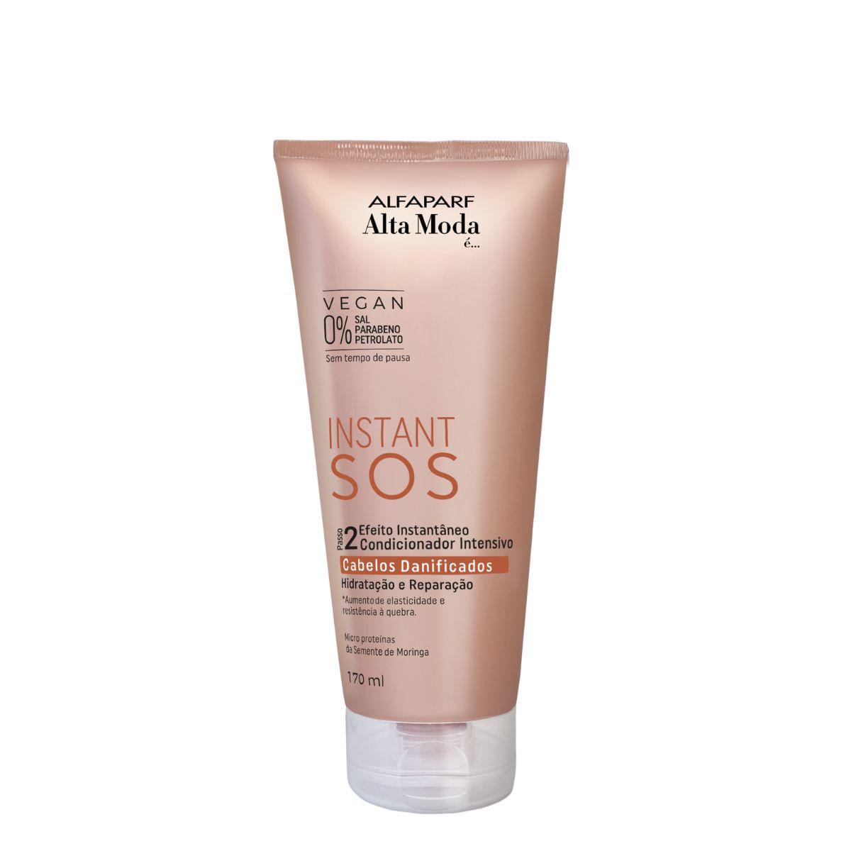 Condicionador Instant SOS Restauração Alfaparf Alta Moda 170ml