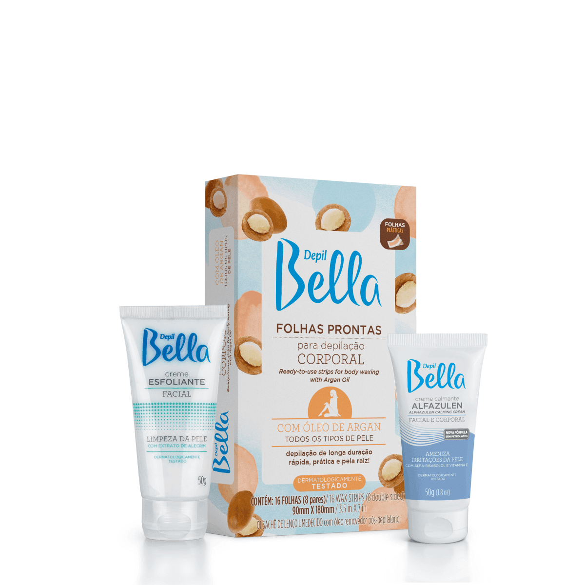 Kit Depilação Facial